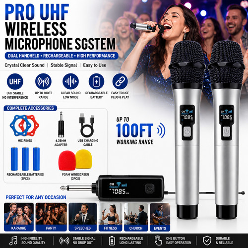 Pro uhf wireless microphone - wireless,