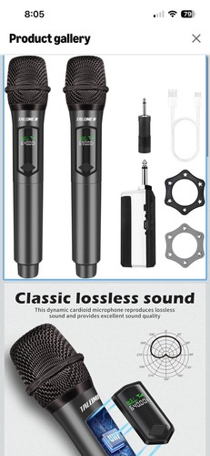 Talomen wireless microphone - talomen,