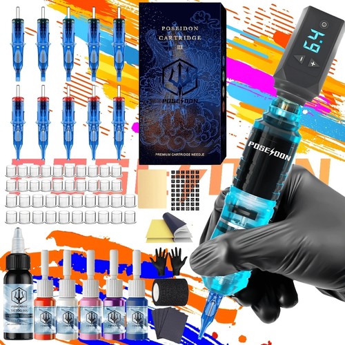 Poseidon wireless tattoo - wireless,