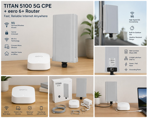 Titan 5100 cpe fixed - 5100, 5g