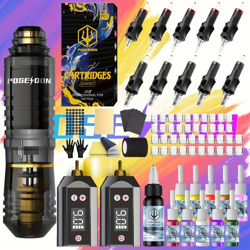 Poseidon wireless tattoo pen - tattoo,